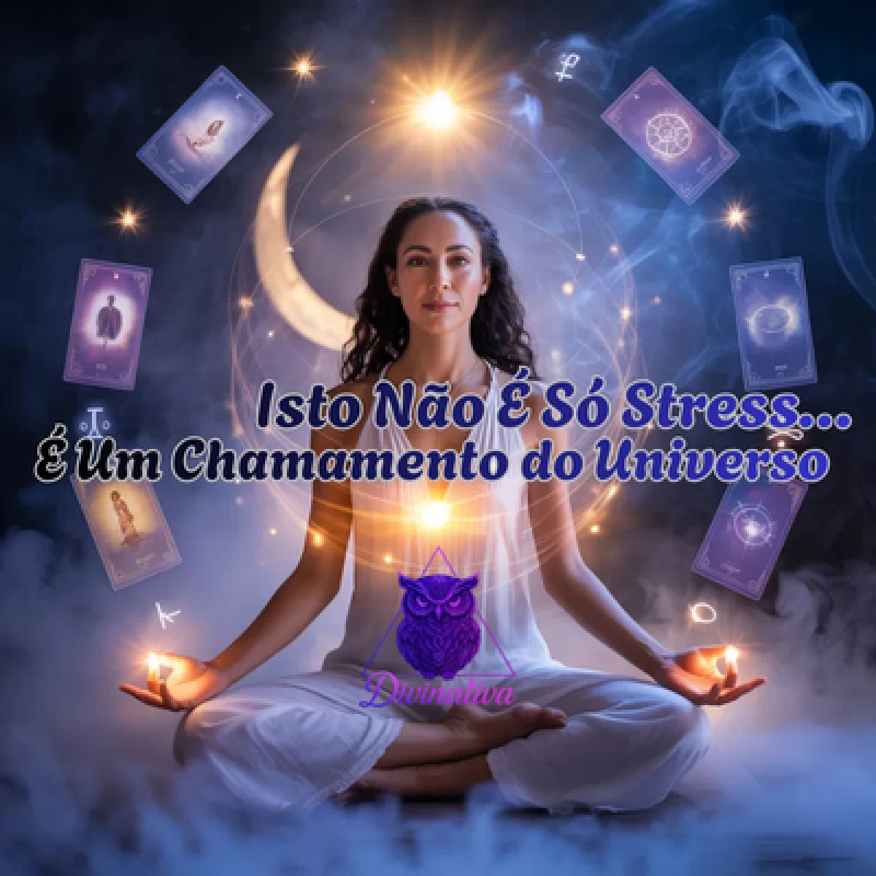 Isto Não É Só Stress… É Um Chamamento do Universo